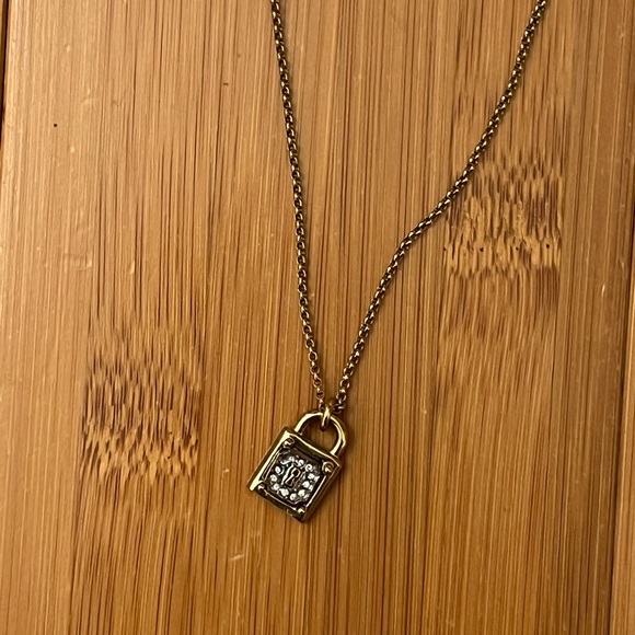 Vintage Juicy Couture Necklace Lock - Picture 1 of 2